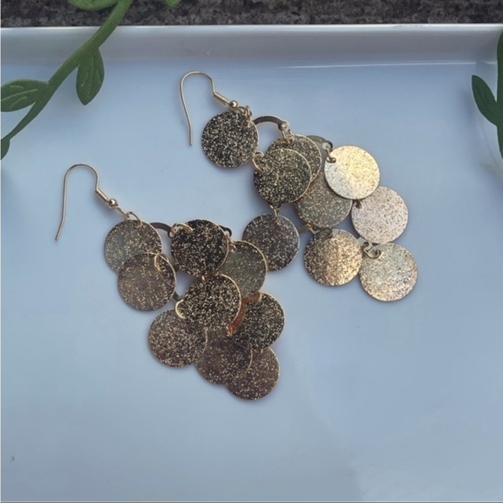 Gold Coin Earrings